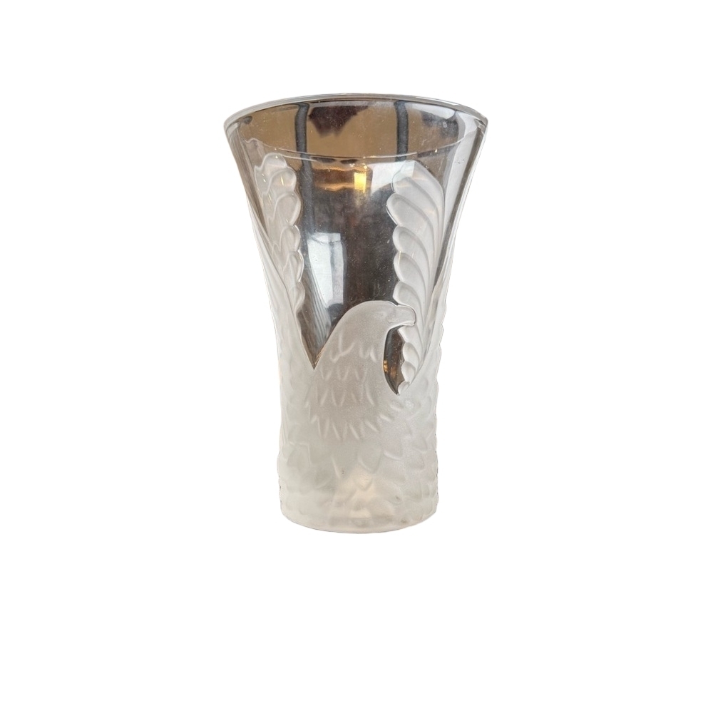 Crystal Cathedral Ministries Eagle Crystal Vase 2005